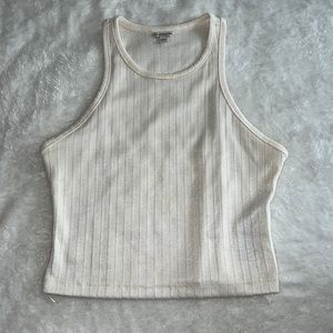 Guess cream crop top